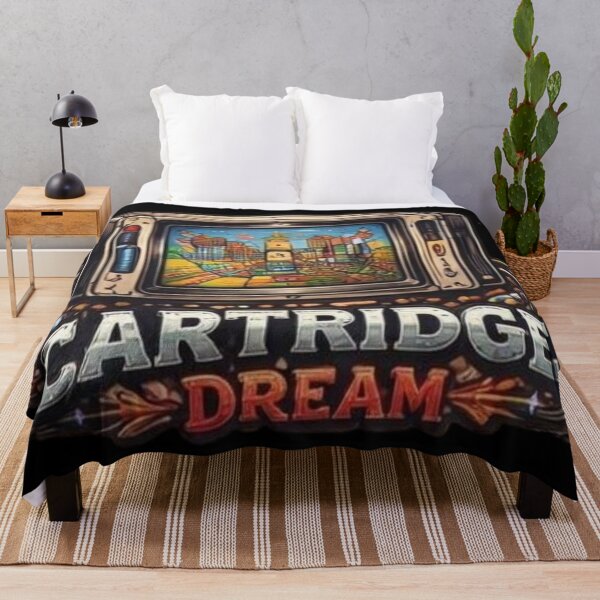 Item preview, Cartridge Dream Retro TV Gaming Console Vintage Art designed and sold by FABIOLA1970.