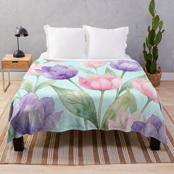 Item preview, Pink and Purple Tulips designed and sold by GraphicsClub.
