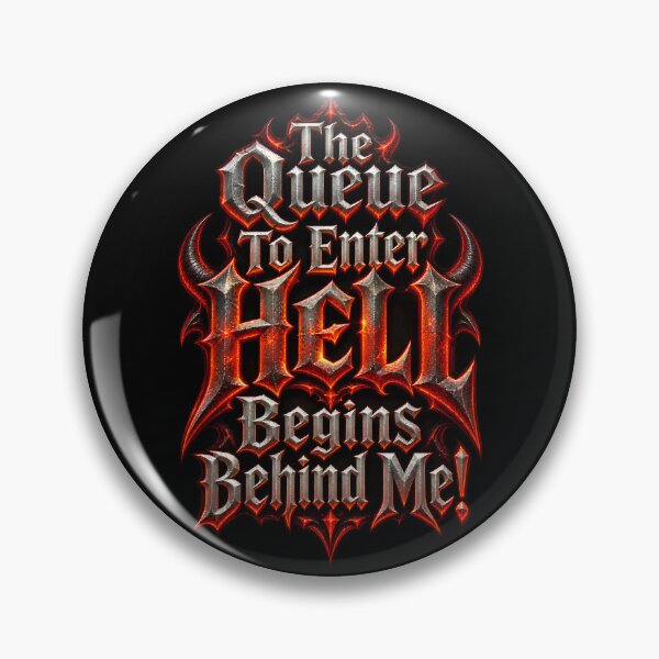 Item preview, The Queue To Enter Hell . . .  designed and sold by MarkColeImaging.