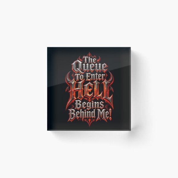 Item preview, The Queue To Enter Hell . . .  designed and sold by MarkColeImaging.