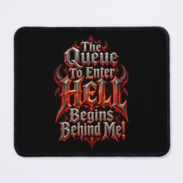 Item preview, The Queue To Enter Hell . . . designed and sold by MarkColeImaging.