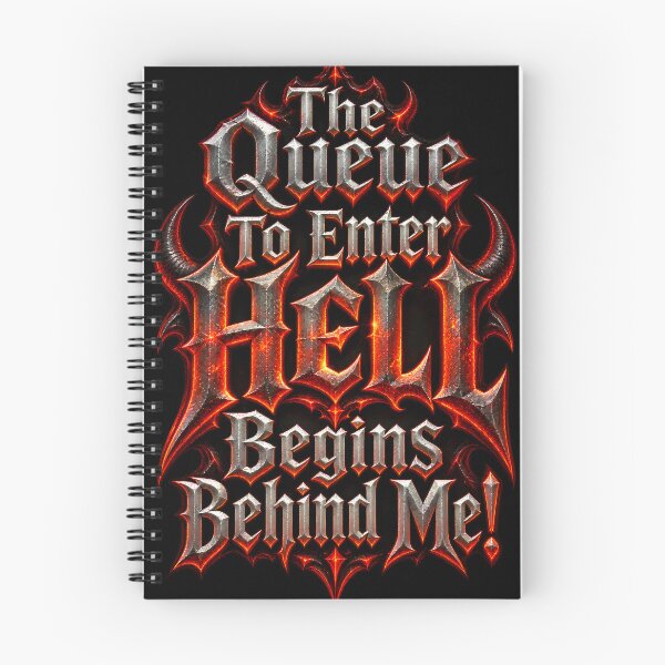 Item preview, The Queue To Enter Hell . . .  designed and sold by MarkColeImaging.