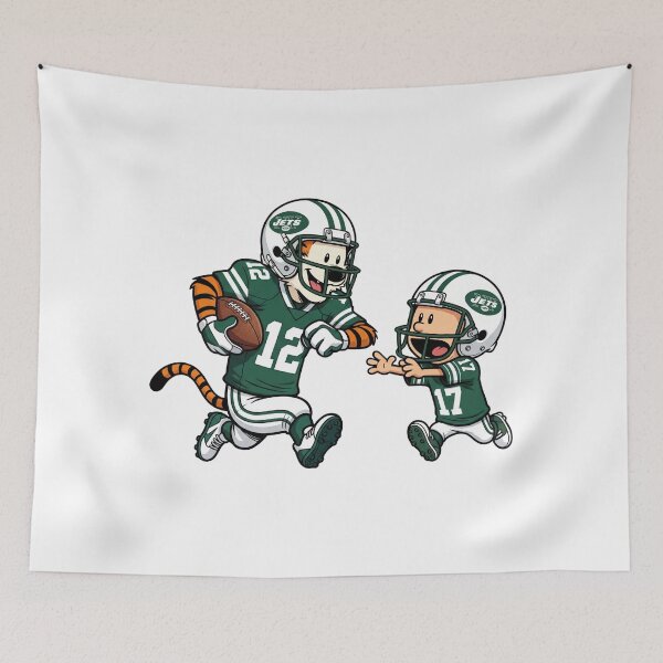 Item preview, Calvin And Hobbes Playing Football Fan New York  Team designed and sold by DamianRoy88.
