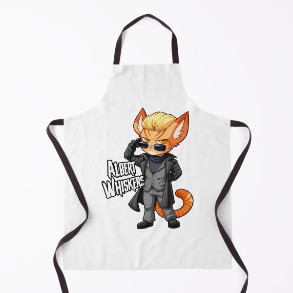 Item preview, Albert Whiskers Cat Illustration Cute Feline Art Design designed and sold by jarosa.