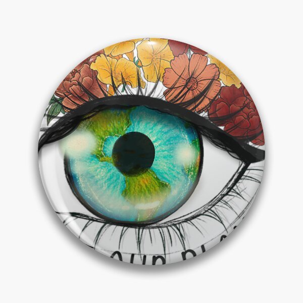 Item preview, Save Our Planet Shirt Earth Day Graphic Floral Eye Mother designed and sold by Bindamasc.