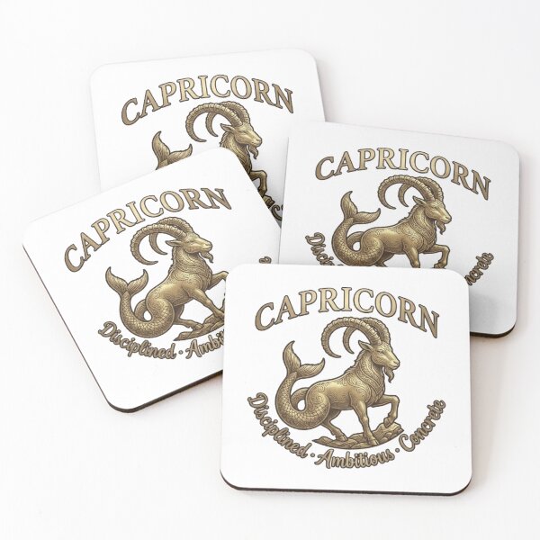Item preview, Capricorn – Celestial Gold Collection designed and sold by The best online style shop.
