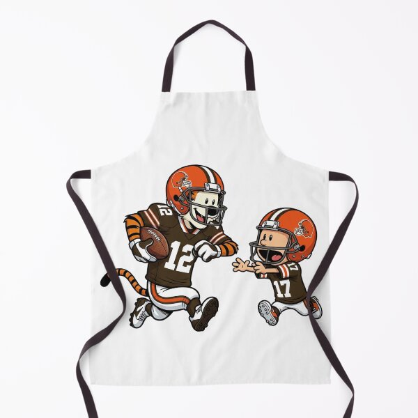 Item preview, Calvin And Hobbes Playing Football Fan Cleveland Team designed and sold by DamianRoy88.