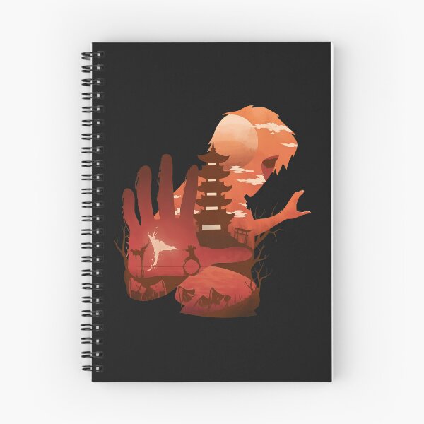Item preview, Japanese Pagoda Hand Silhouette Orange Sunset  designed and sold by CarlBorowski23.