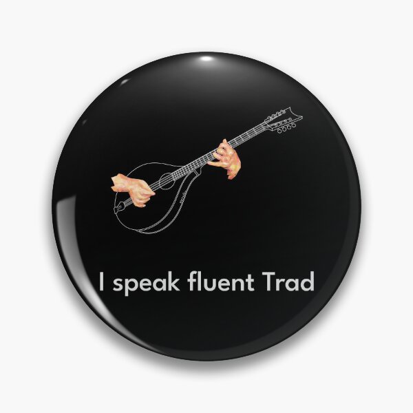 Item preview, I speak fluent Trad Bouzouki White designed and sold by TraDArt.