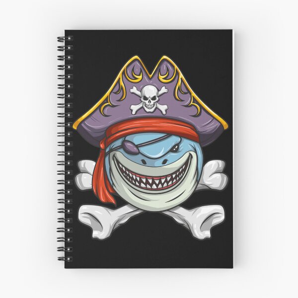 Item preview, Pirate Shark Funny Cross Bones Halloween Costume Comfort Colors designed and sold by KatieThomShop.