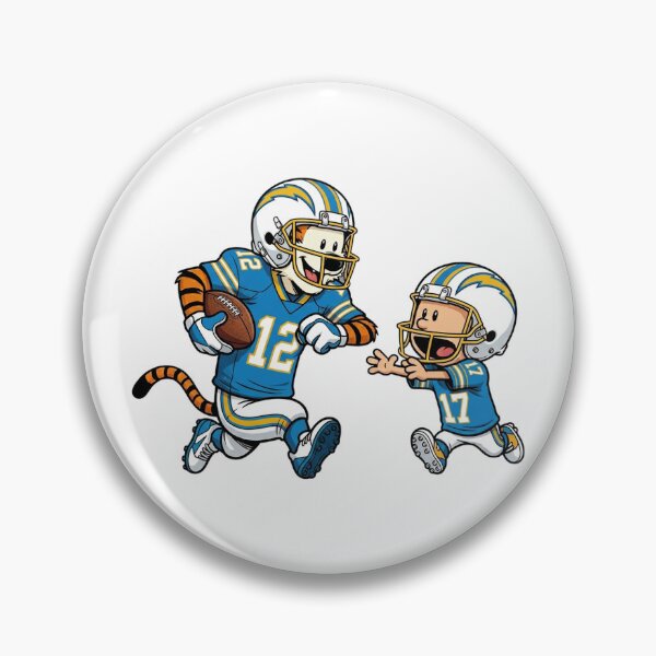 Item preview, Calvin And Hobbes Playing Football Fan Los Angeles Team designed and sold by DamianRoy88.