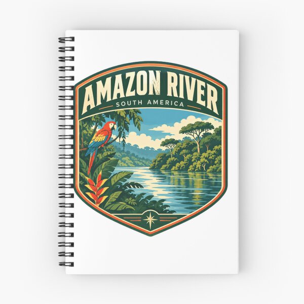 Item preview, Amazon River South America Jungle Explorer Wildlife Travel designed and sold by Simsimah26Parks.