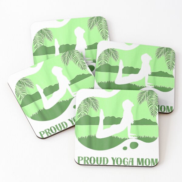 Item preview, Proud Yoga Mom Mommy Mother Hobby Mama Mother's Day designed and sold by Bindamasc.
