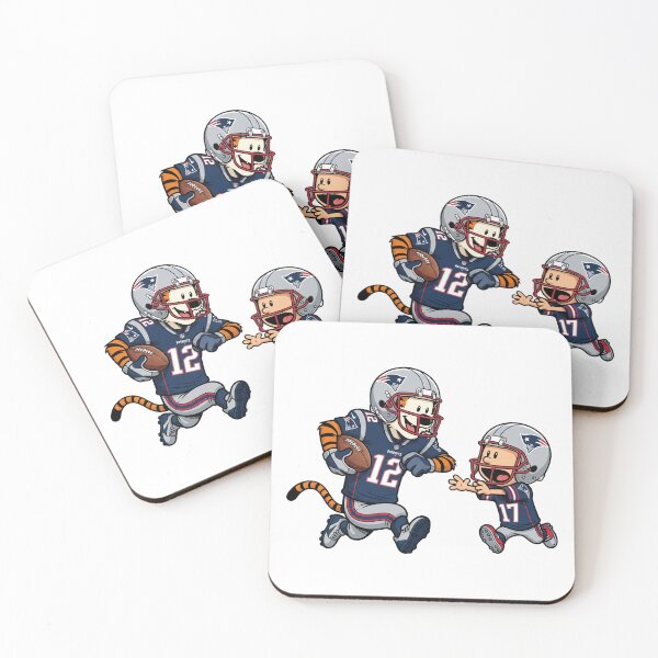 Item preview, Calvin And Hobbes Playing Football Fan New England Team designed and sold by DamianRoy88.