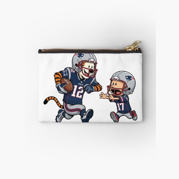Item preview, Calvin And Hobbes Playing Football Fan New England Team designed and sold by DamianRoy88.