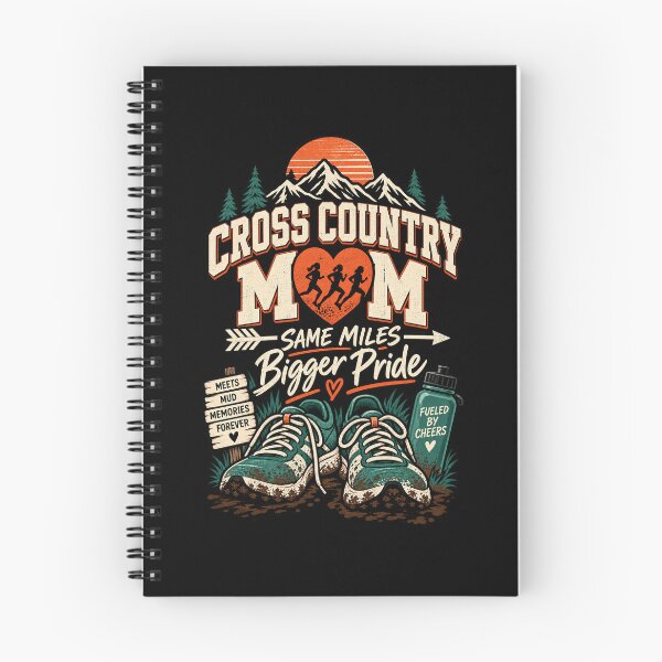 Item preview, Cross Country Mom Same Miles Bigger Pride .. XC Running Mom designed and sold by Ridaelb.