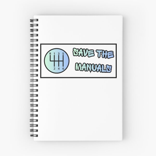 Item preview, Save the manuals blue designed and sold by Johns-Cave.