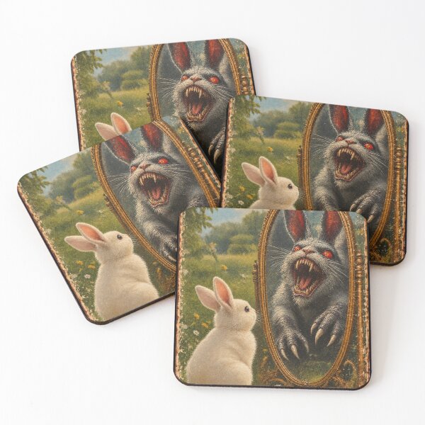 Item preview, Reflections: Beware the Killer Bunny designed and sold by halibutgoatramb.