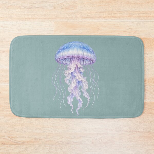 Item preview, Purple Jellyfish Illustration for Ocean and Marine Life Lovers designed and sold by Theproxmrt.