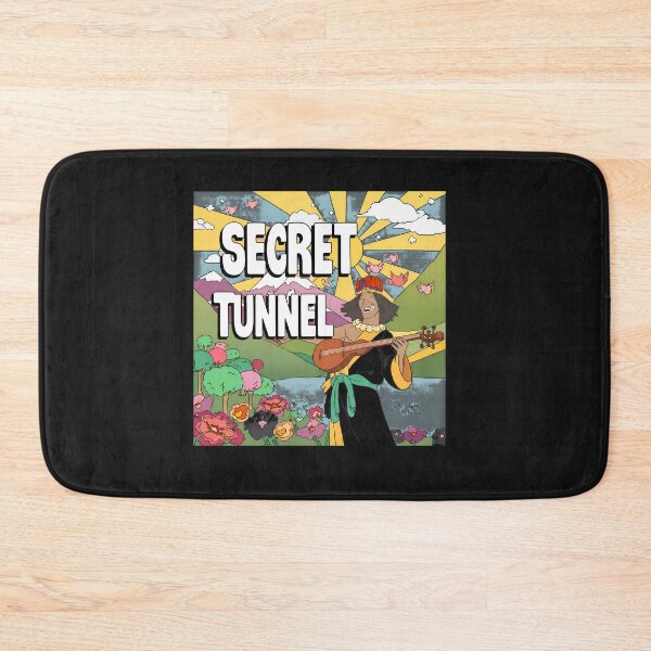 Item preview, Secret Tunnel Retro Psychedelic Music  designed and sold by CarlBorowski23.