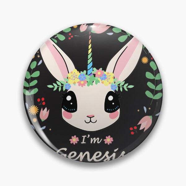 Item preview, Genesis the Unicorn Bunny Cute Fantasy Animal Illustration designed and sold by sage-patt01.