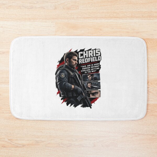 Item preview, Chris Redfield Inspired Redesign Artwork Featuring Action Hero Style designed and sold by Succpreme.