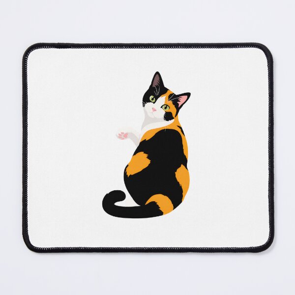 Item preview, Calico Cat Sitting Illustration designed and sold by OlyvieArt.