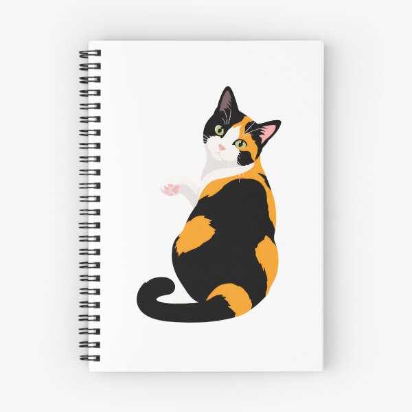 Item preview, Calico Cat Sitting Illustration designed and sold by OlyvieArt.