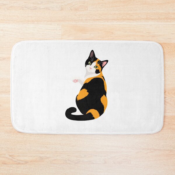 Item preview, Calico Cat Sitting Illustration designed and sold by OlyvieArt.