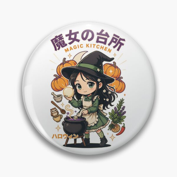 Item preview, Greenwitch Kitchen Witch Cauldron Halloween Design Graphic Tee v5 designed and sold by DarylWelsh2024.