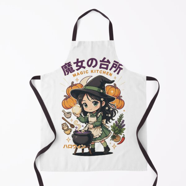 Item preview, Greenwitch Kitchen Witch Cauldron Halloween Design Graphic Tee v5 designed and sold by DarylWelsh2024.