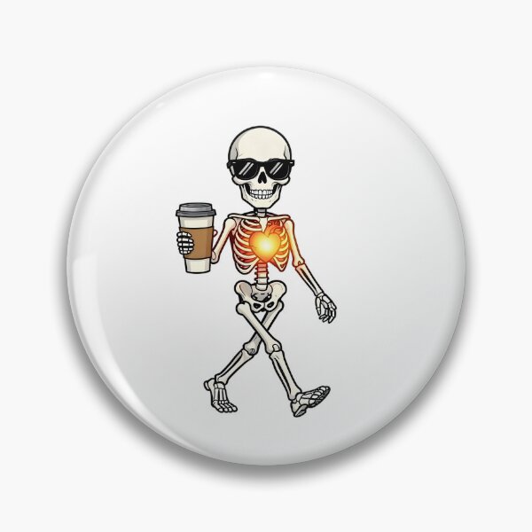 Item preview, Coffee Lover To The Grave designed and sold by Arcane Wolf.