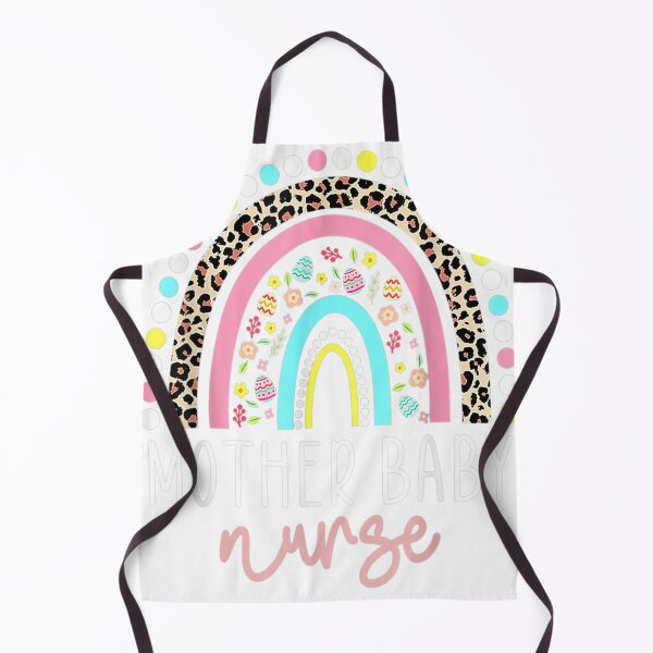 Item preview, Funny Mother Baby Nurse Rainbow Neopard Happy Easter Day designed and sold by Bindamasc.