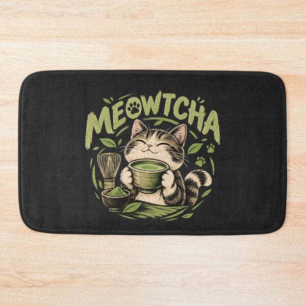 Item preview, Meowtcha Matcha Cat designed and sold by monika-arthing.
