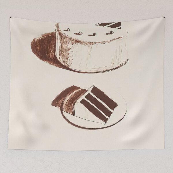 Item preview, Chocolate Cake   1971 by Wayne Thiebaud - wayne thiebaud gallery designed and sold by namikikkik.