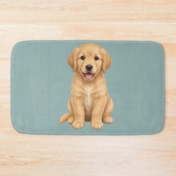 Item preview, Cute Golden Retriever Puppy Illustration for Dog Lovers designed and sold by Theproxmrt.