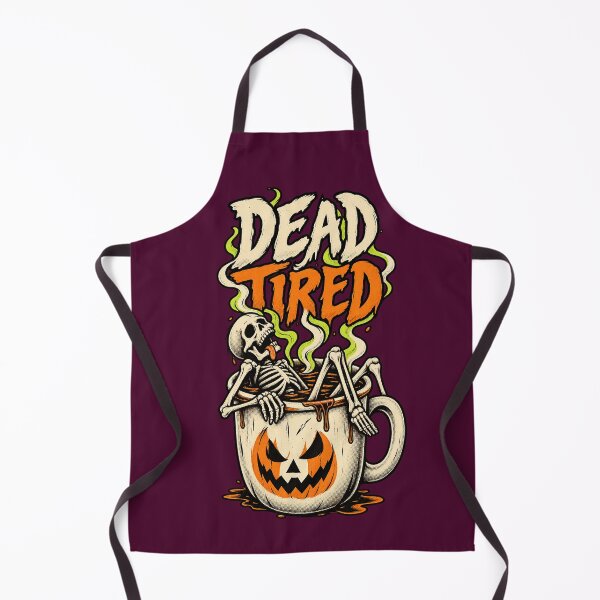 Item preview, Dead Tired Skeleton in Halloween Coffee designed and sold by SVox.