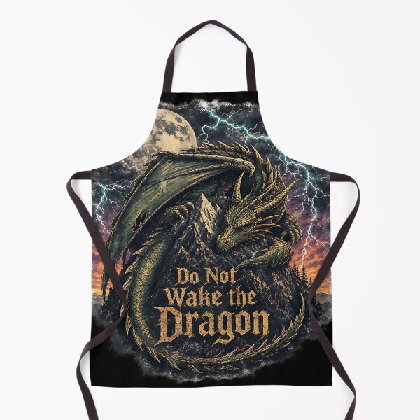 Item preview, Do Not Wake the Dragon – Epic Fantasy Art designed and sold by Tired Mom Club Co.