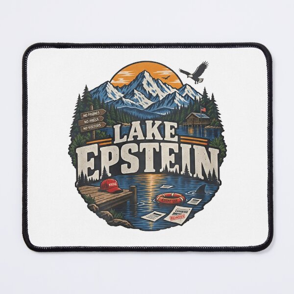 Item preview, Lake Epstein Shirt, Anti Trump Shirt, Epstein Files Tee, Political Satire T-Shirt, Anti MAGA Protest designed and sold by gidel-sales.