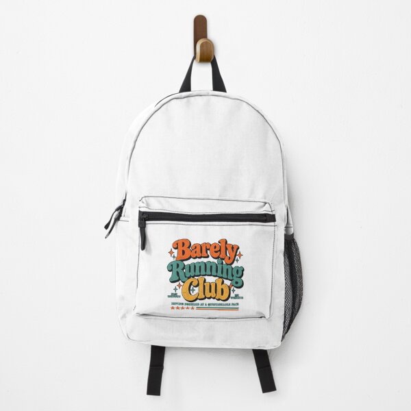 Item preview, Barely Running Club Retro Funny Sarcastic Runner Graphic designed and sold by ROUX-ART.