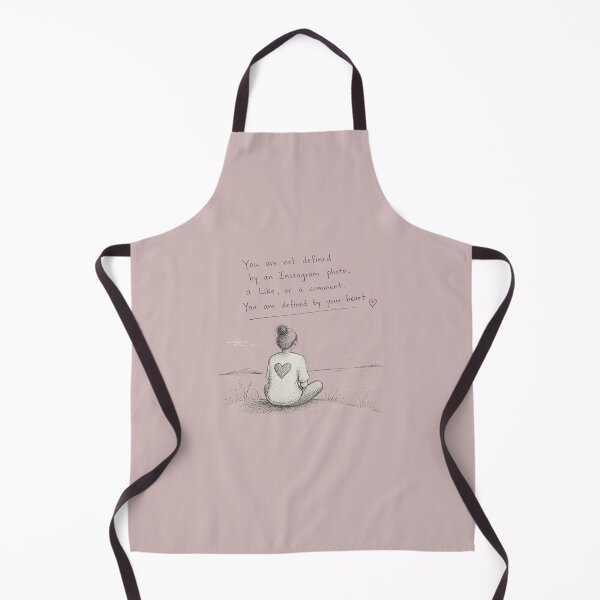 Item preview, Defined By Your Heart | Self-Love & Mental Health Quote Graphic Design designed and sold by ManggaeJM.