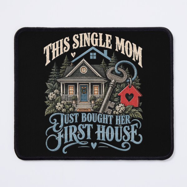 Item preview, first time home buyer single mom housewarming gift designed and sold by ROUX-ART.