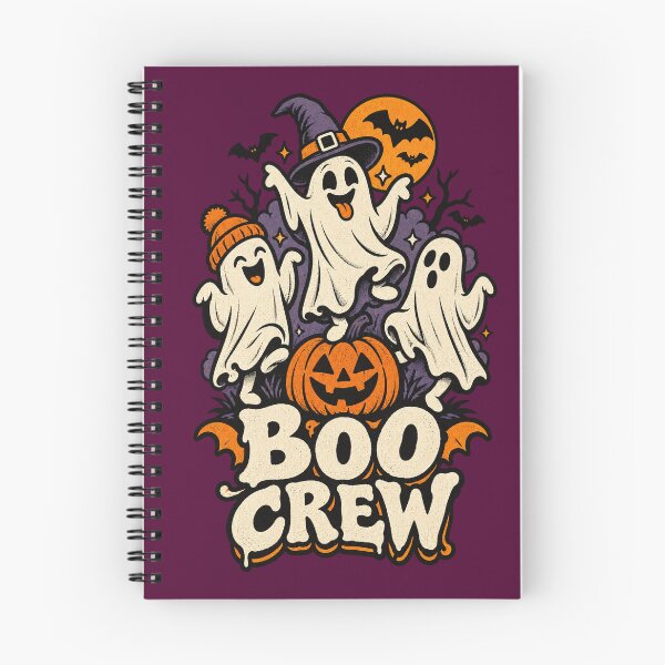 Item preview, Boo Crew – Happy Halloween Ghosts designed and sold by SVox.