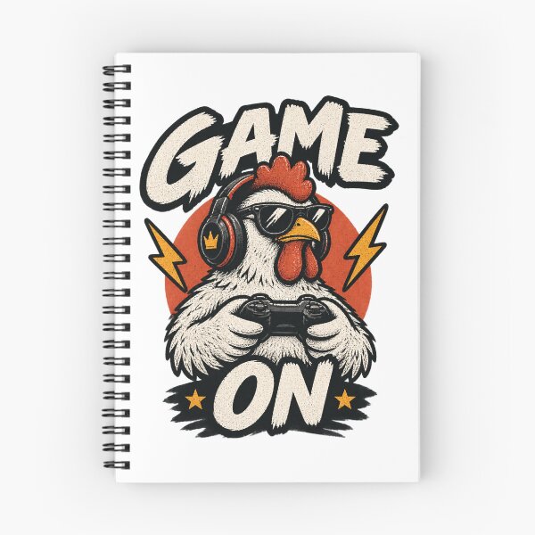 Item preview, Funny Chicken Game Design with Humorous Chicken Joke Illustration designed and sold by Milk McLactose.