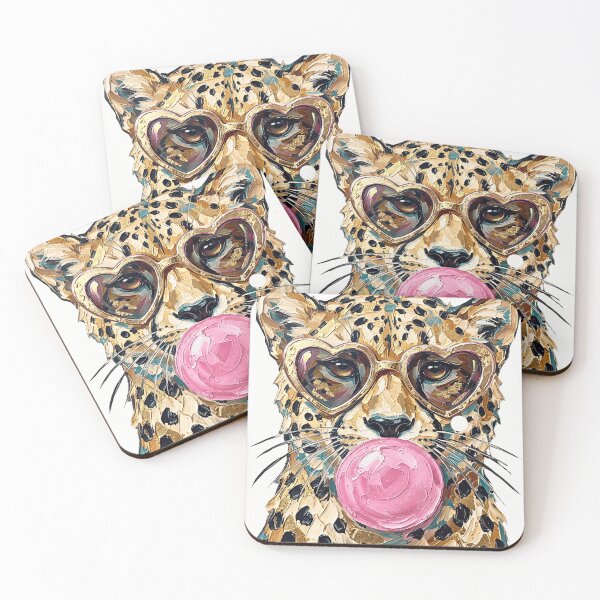 Item preview, Bubblegum Cheetah designed and sold by Steele-Art.