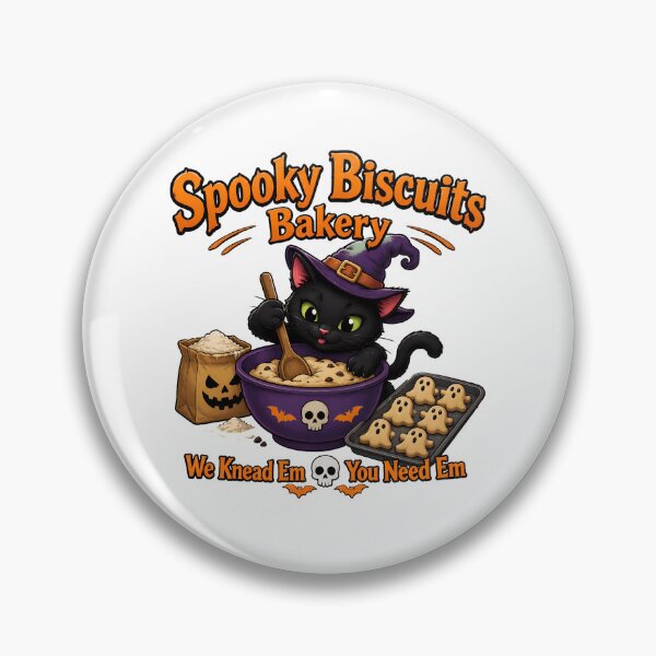 Item preview, Spooky Biscuits Bakery Cat Halloween Baking Art designed and sold by Dmo3HarkoArt.