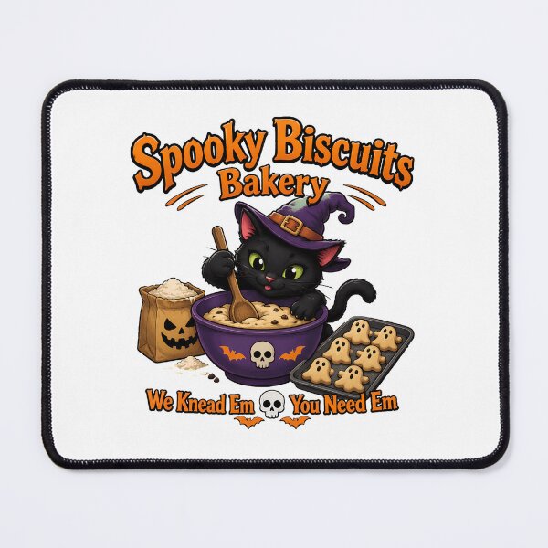 Item preview, Spooky Biscuits Bakery Cat Halloween Baking Art designed and sold by Dmo3HarkoArt.