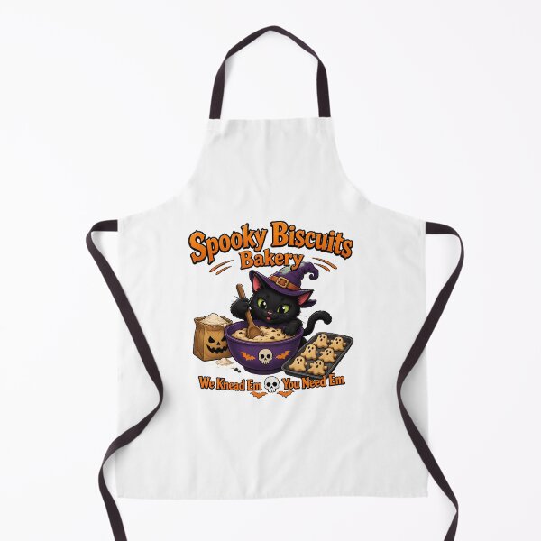 Item preview, Spooky Biscuits Bakery Cat Halloween Baking Art designed and sold by Dmo3HarkoArt.