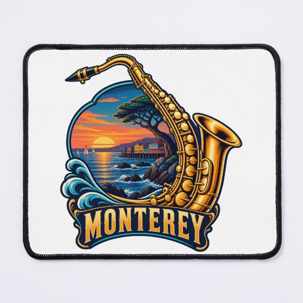 Item preview, Monterey Jazz Saxophone and Coastal Sunset designed and sold by SAS-Designer.