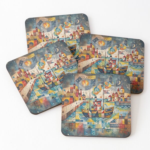 Artikelvorschau, Tug boat Abstract Art entworfen und verkauft von Home Decor Art.